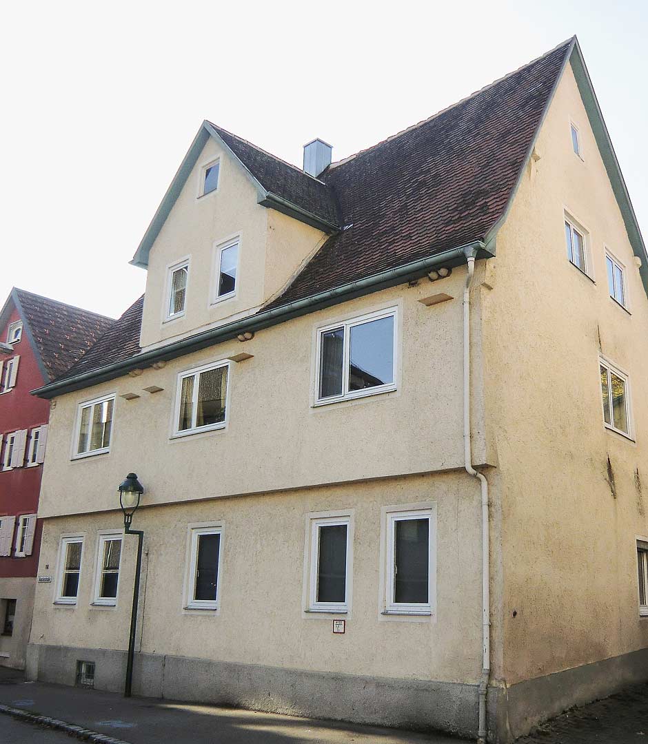 Haus vor der Sanierung der Zimmerei Kaupp